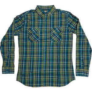 GIRL x WRENCH PILOT Woven L/S Men's Shirt - Blue [S]